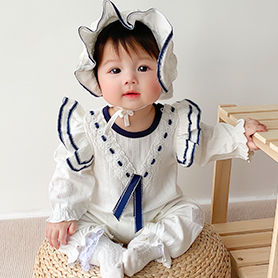 长袖海军风爬服