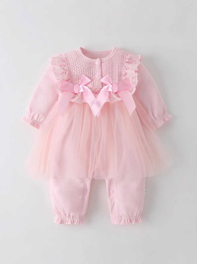 粉色小公主哈衣裙